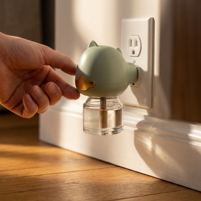 photo: plug into outlet